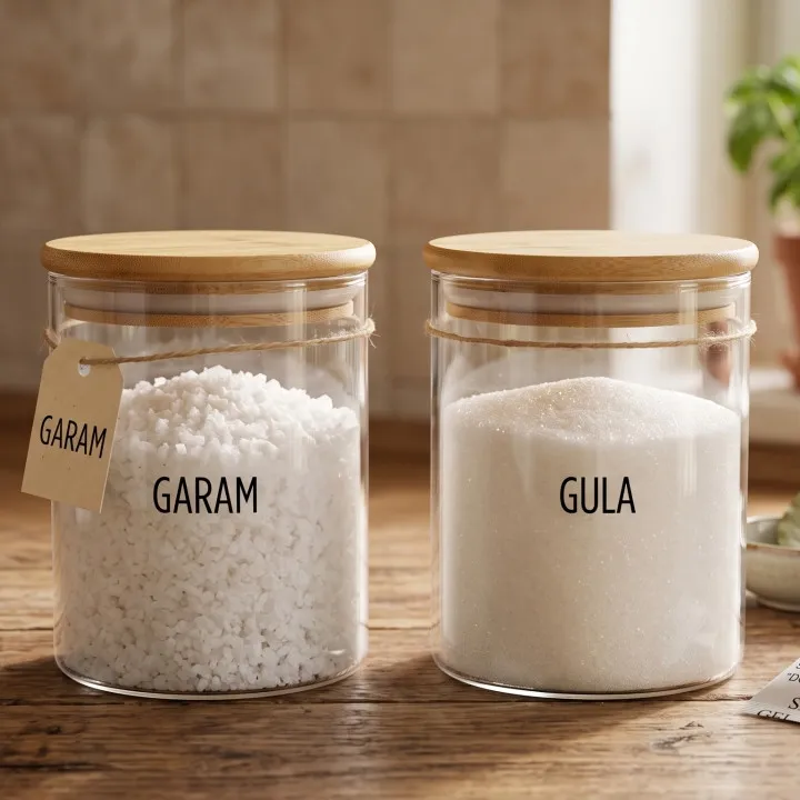 Bungkus silica gel bekas sepatu baru buat wadah bumbu: Trik bikin garam dan kaldu tak cepat menggumpal
