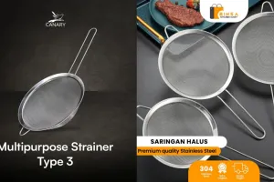 5 Rekomendasi saringan halus stainless untuk masak yang reviewnya bagus di bawah Rp 40 ribu