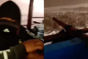 Detik-detik kapal nelayan dihujani batu Anak Krakatau, doa lantang disuarakan