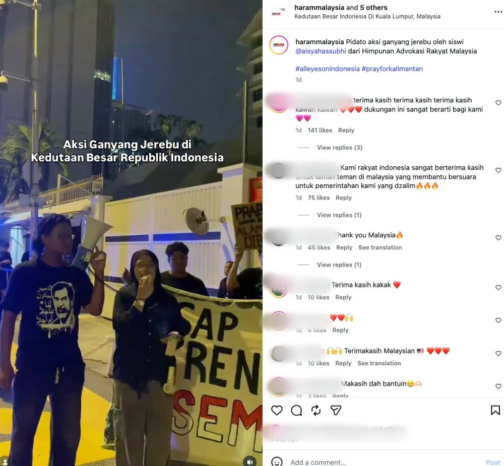 Mahasiswa Malaysia beri pesan ke Prabowo © 2026 