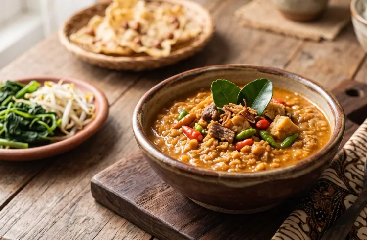 Tempe terlalu lama di kulkas dan jadi semangit? Masih bisa diolah kok! Yuk cobain resep sambal tumpang