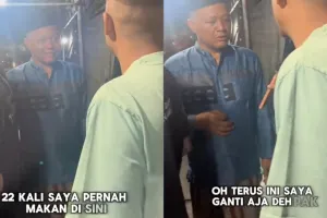 Pernah makan nasi goreng 20 kali tak bayar, pria ini kembali bawa Rp1 juta, pedagang justru tak enak