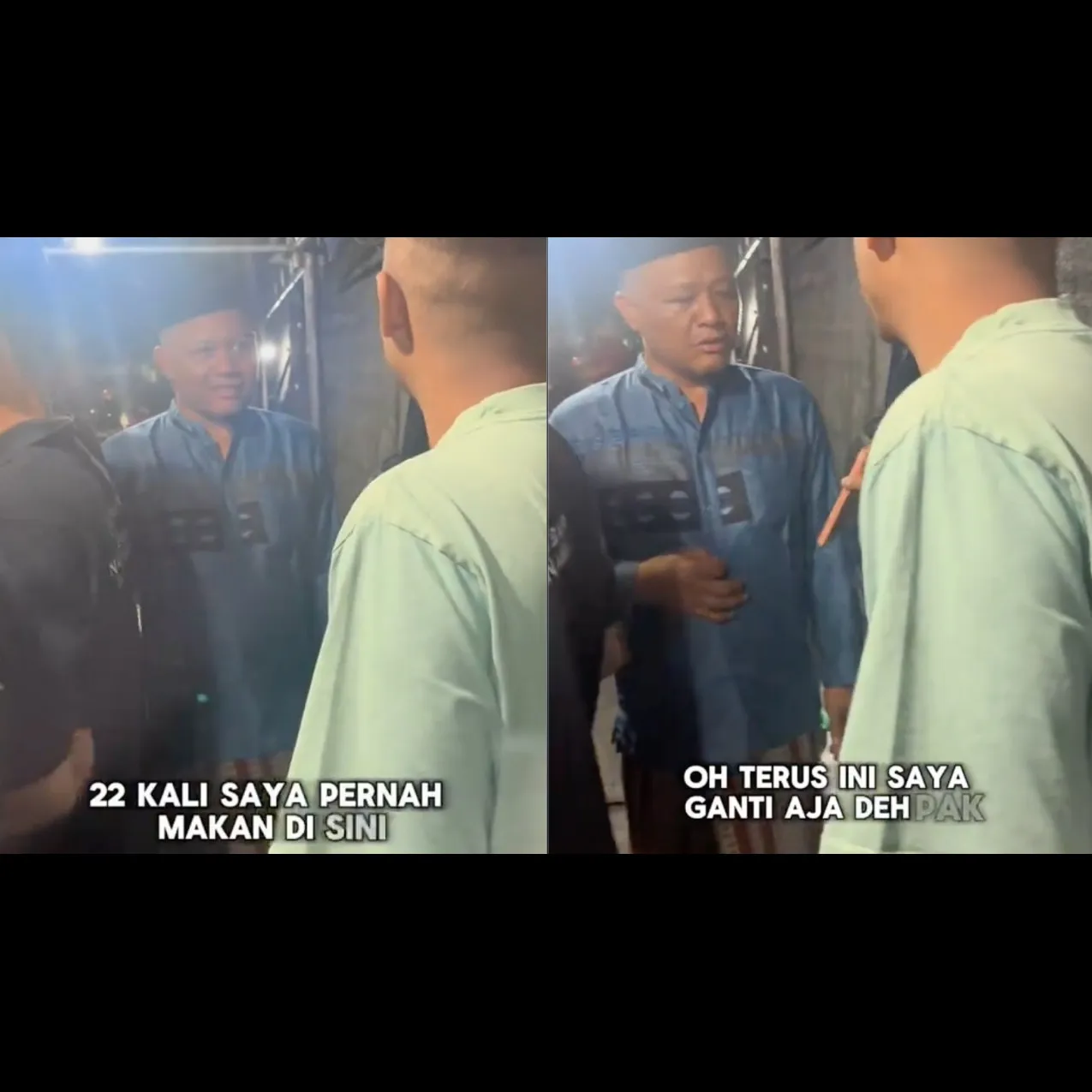 Pernah makan nasi goreng 20 kali tak bayar, pria ini kembali bawa Rp1 juta, pedagang justru tak enak
