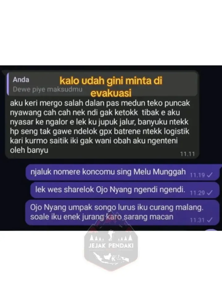 pendaki tersesat Semeru © 2026 pendaki tersesat Semeru © 2026