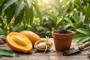 Jangan buang bijinya, begini cara menanam mangga dari sisa buah di rumah