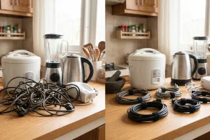 Kabel alat dapur jangan digulung asal, begini cara menyimpannya biar tak kusut