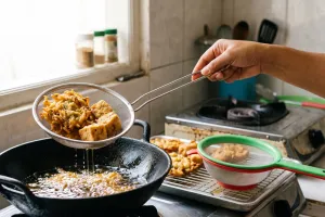 Saringan stainless vs plastik, mana lebih cocok untuk meniriskan gorengan? Ini bedanya