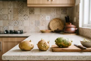 Kentang mulai bertunas, kapan masih aman dimasak dan kapan sebaiknya dibuang?