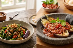 Di kulkas cuma ada kangkung sama terong? yuk coba 8 olahan lauk lezat dan murah meriah ini