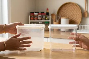 Wadah plastik lama masih aman dipakai? Cek 6 tanda yang menentukan perlu diganti atau tidak