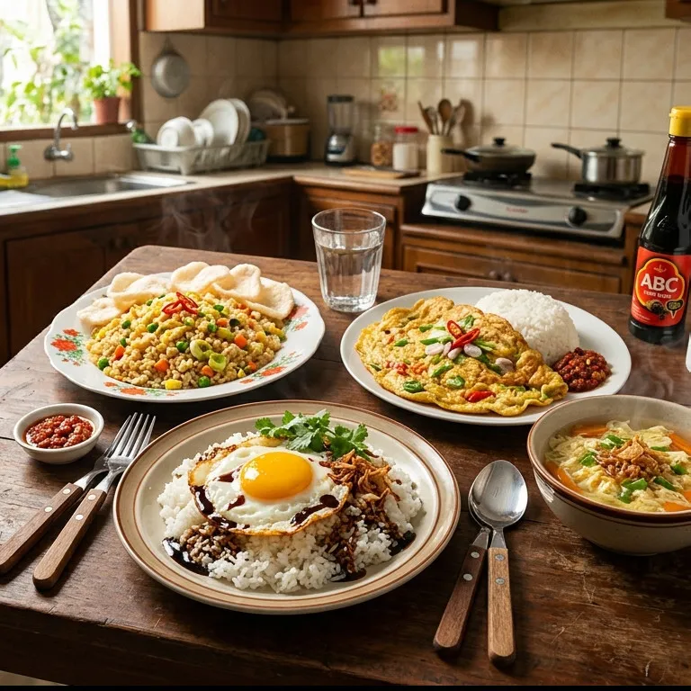 Tanggal tua cuma punya telur dan nasi? 6 Ide menu hemat yang bisa dibuat tanpa banyak alat masak