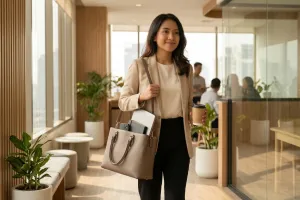 5 Rekomendasi tas kerja wanita yang muat laptop 14 Inch, modelnya tetap stylish