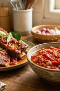 Cara bikin sambal mercon merah nyala dan nggak langu untuk olahan daging, pedasnya nendang