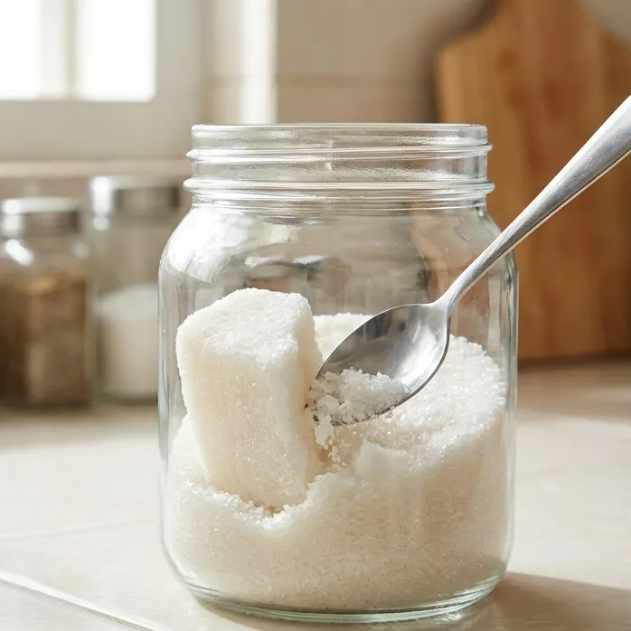 Gula menggumpal dan mengeras, masih layak dipakai untuk masak?