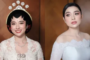 Riasan Amanda Rigby saat menikah dikritik kurang bold, intip detail makeupnya saat akad dan resepsi