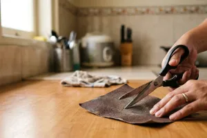 Tanpa batu asah, trik menajamkan gunting tumpul pakai barang bekas di rumah