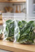 Trik simpan daun jeruk di freezer supaya aromanya tetap terjaga dan warna tidak cepat menghitam