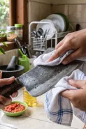Pisau cleaver berkarat setelah dicuci? Cek cara mengeringkan bilahnya