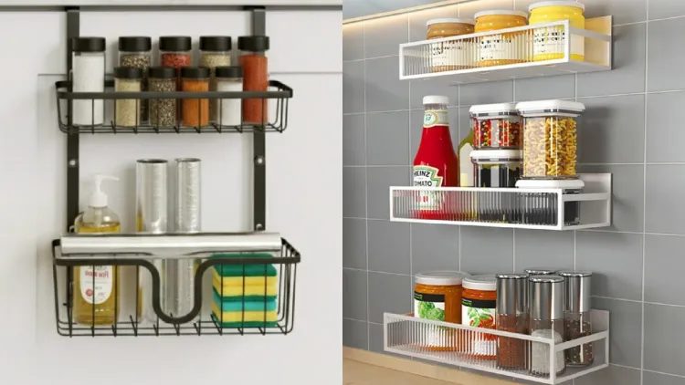 5 Rekomendasi rak bumbu gantung kecil estetik untuk dapur, reviewnya bagus di bawah harga Rp 150 ribu