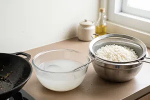 Habis mencuci beras, airnya langsung dibuang? cara ini bisa dimanfaatkan untuk keperluan dapur