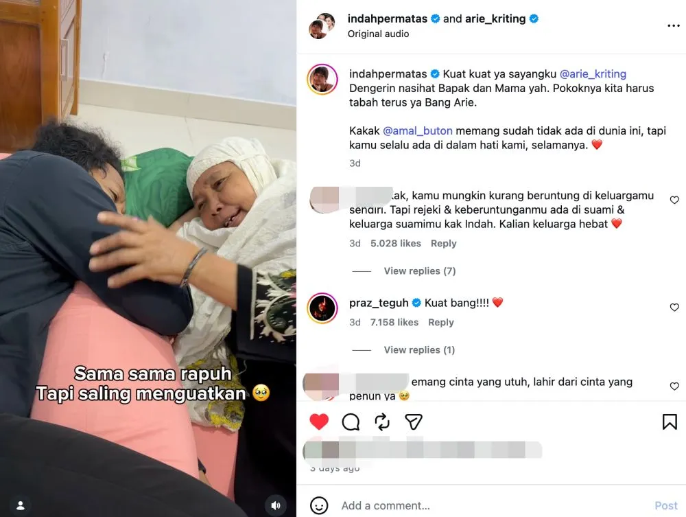 adik Arie Kriting meninggal © 2026 adik Arie Kriting meninggal © 2026