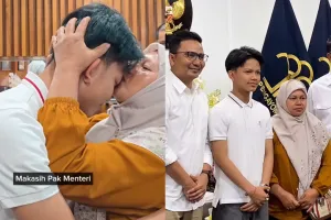 Momen emosional Farel Prayoga kembali bertemu ibu kandung, tak lagi bicara dendam, mulai dari nol