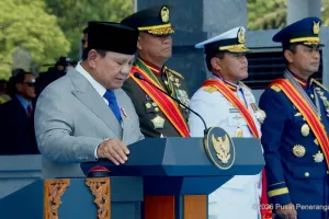 HUT ke-81 TNI, seragam upacara baru bikin pangling, ada sentuhan beskap dan budaya Indonesia