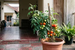 Tomat sudah tumbuh tinggi tapi buahnya sedikit? Ini 7 cara merawatnya