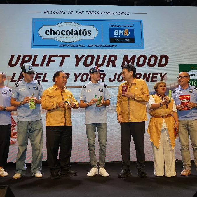 Chocolatos resmi jadi sponsor Gresini Racing di ajang MotoGP, bawa energi positif untuk 2026 dan 2027