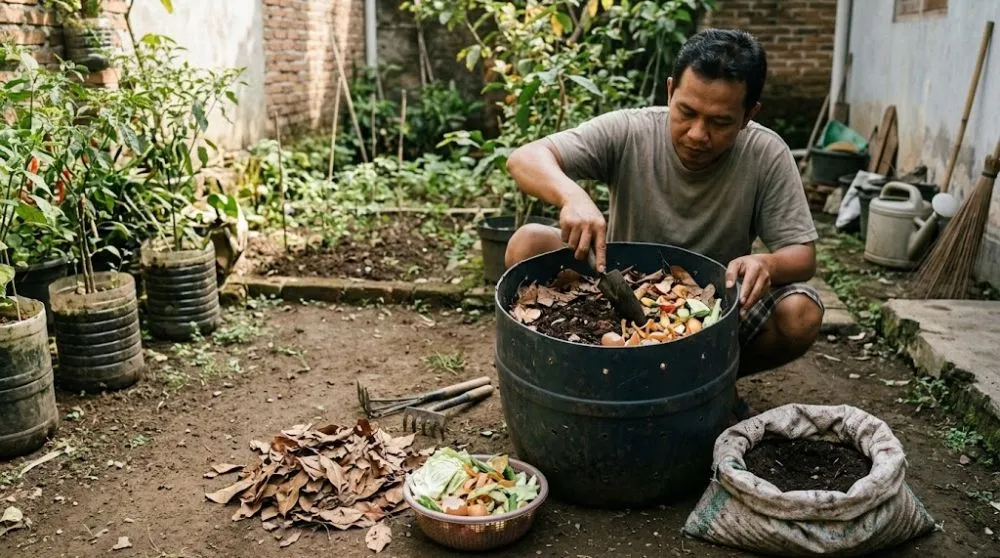 cara menyuburkan tanah © 2026 brilio.net