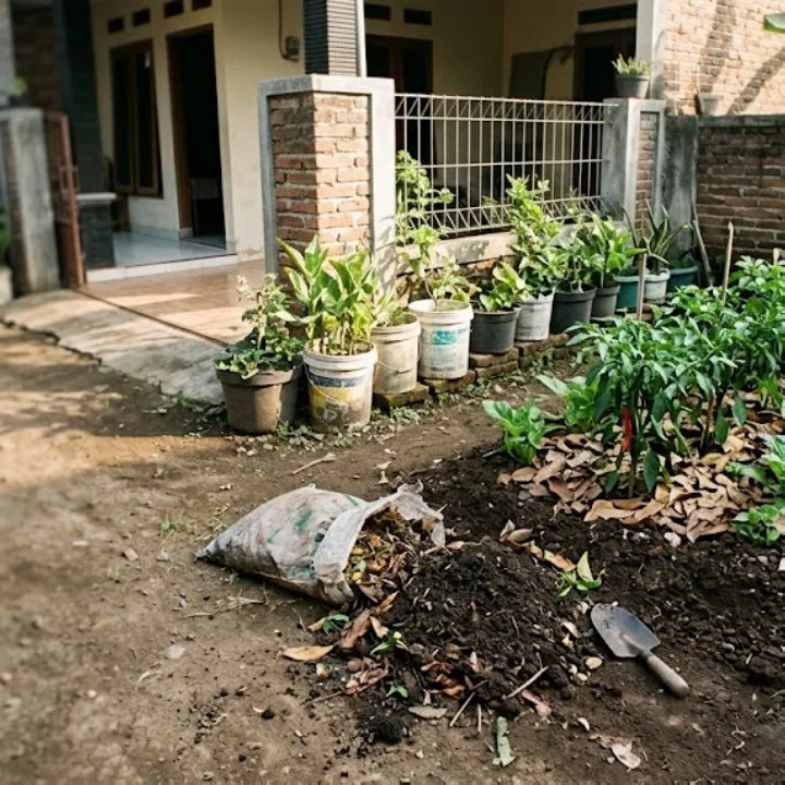 10 Cara menyuburkan tanah tanpa pupuk pabrikan, manfaatkan bahan di rumah