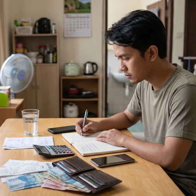 Cara membuat budget bulanan sederhana agar gaji teratur