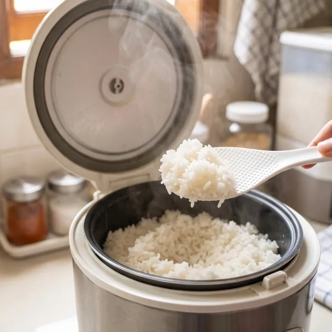 Nasi menempel di sendok rice cooker? Begini cara mengurangi sisa nasi yang sulit lepas