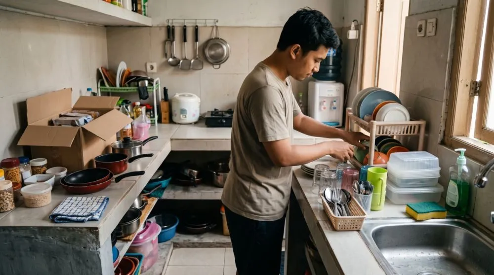 barang rumah tangga yang perlu dibeli saat pertama kali tinggal sendiri © 2026 brilio.net barang rumah tangga yang perlu dibeli saat pertama kali tinggal sendiri © 2026 brilio.net