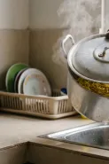 Tidak punya saringan besar? Begini cara meniriskan mi dengan aman tanpa membuatnya berceceran