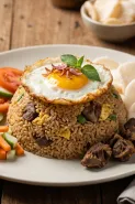 Laper tengah malam tapi malas keluar? Yuk coba resep nasi goreng ala sedap malam yang lezatnya nampol