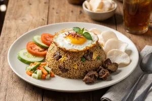 Laper tengah malam tapi malas keluar? Yuk coba resep nasi goreng ala sedap malam yang lezatnya nampol