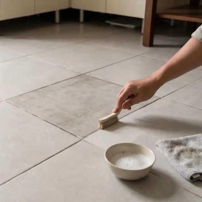 Nat keramik dapur mulai menghitam? Begini cara membersihkannya dengan hati-hati