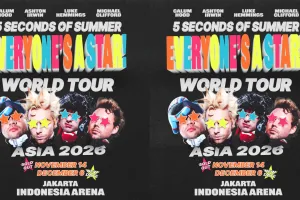 Sekali nggak cukup, 5 Seconds of Summer bakal tampil dua kali di Jakarta! Catat tanggalnya