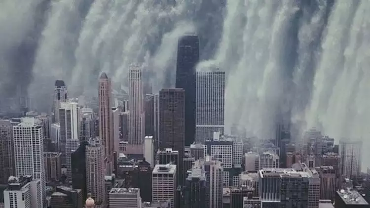15 Foto kota tenggelam bak versi nyata film The Day After Tomorrow