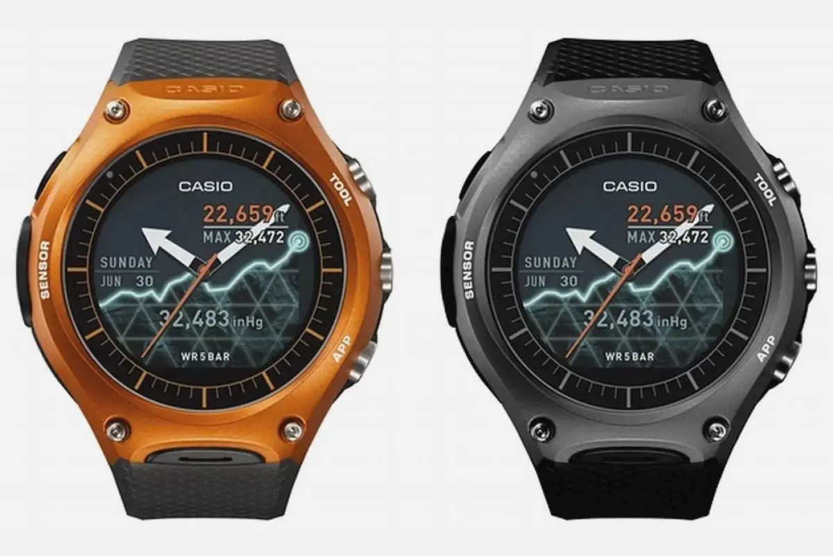 Ini penampakan klasik nan tangguh smartwatch Casio WSD-F10