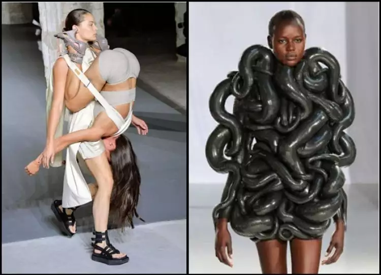 16 Fashion aneh yang malah bikin kamu komentar 'ini apa sih?'