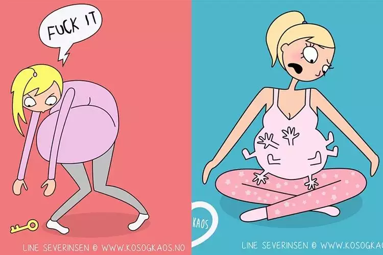 20 Ilustrasi perjuangan ibu hamil ini bakal bikin kamu takut durhaka!