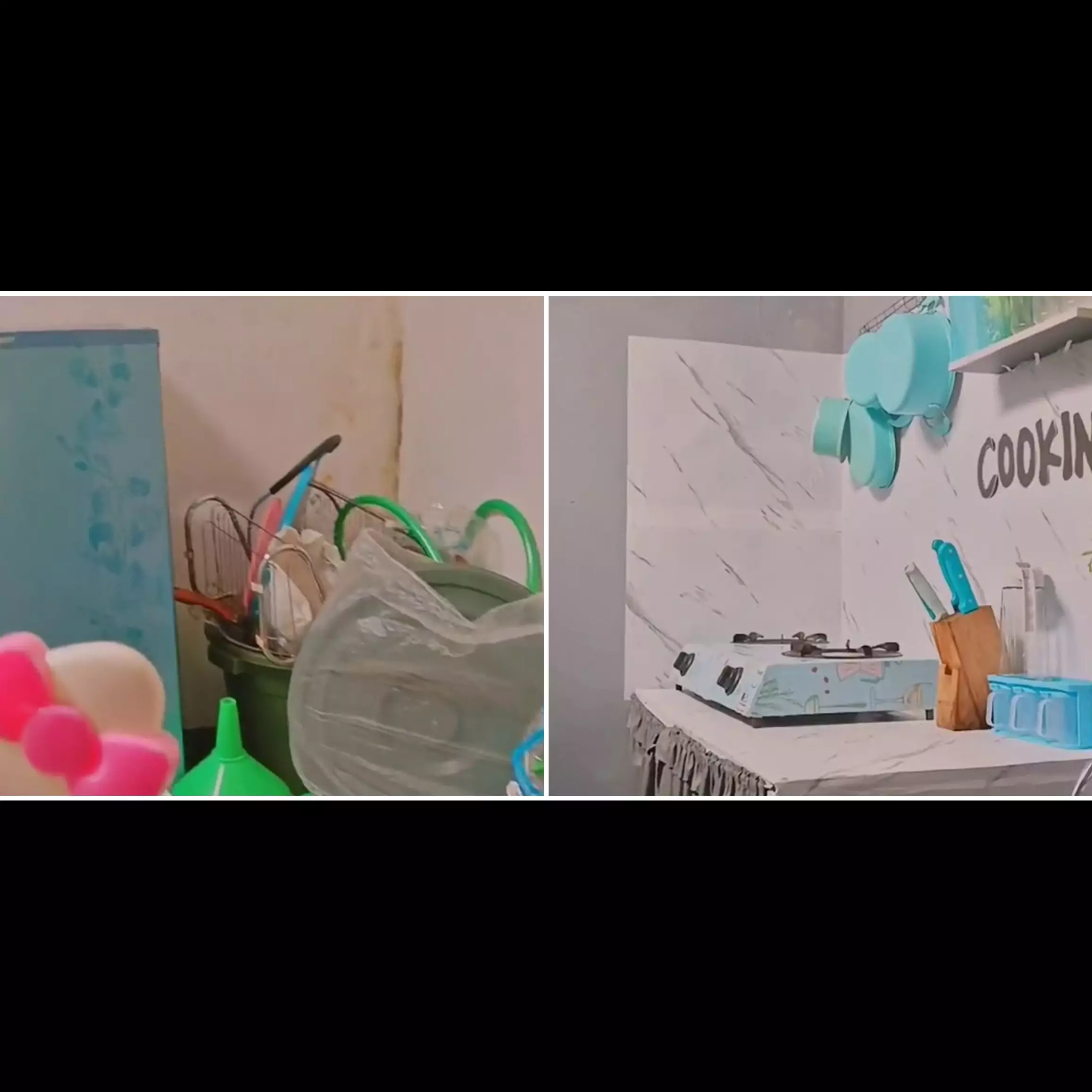 Pakai barang bekas, 10 cara bikin dapur sepetak di rumah kontrakan minimalis ini hasilnya makin fungsi