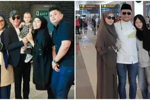 The moment of sending off the Hajj for 10 celebrities was full of happiness and emotion, Raffi Ahmad invited three employees