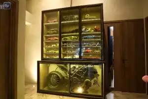 The residence is estimated at IDR 25 billion, 11 photos of Atta Halilintar's basement are magnificent like a Vespa showroom