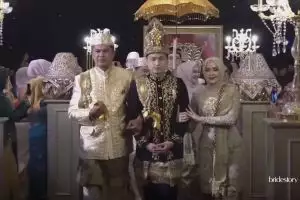 Married with a dowry of 400 grams of precious metal, 11 moments of Beby Tsabina and Rizki Natakusumah's wedding ceremony