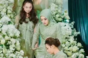 Held secretly, these 9 moments of Happy Asmara and Gilga Sahid's wedding make you curious