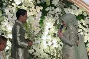Shown after marriage, the 9 moments of Happy Asmara & Gilga Sahid's proposal were held close to the contract