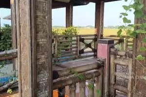 Iis Dahlia used to have a magnificent house on 2 hectares near rice fields, but now it is abandoned, here are 11 photos of her